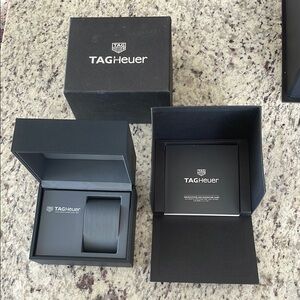 TAG Heuer Empty Black Watch Box Set